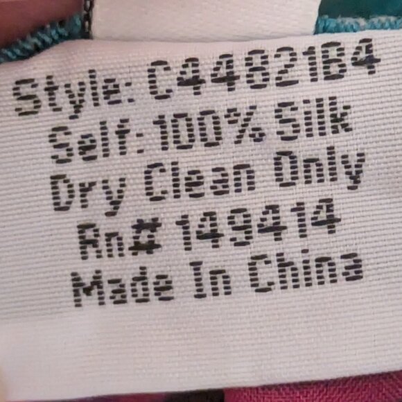 Johnny Was 100% Silk Anastasia Kimono Reversible M - Picture 8 of 16